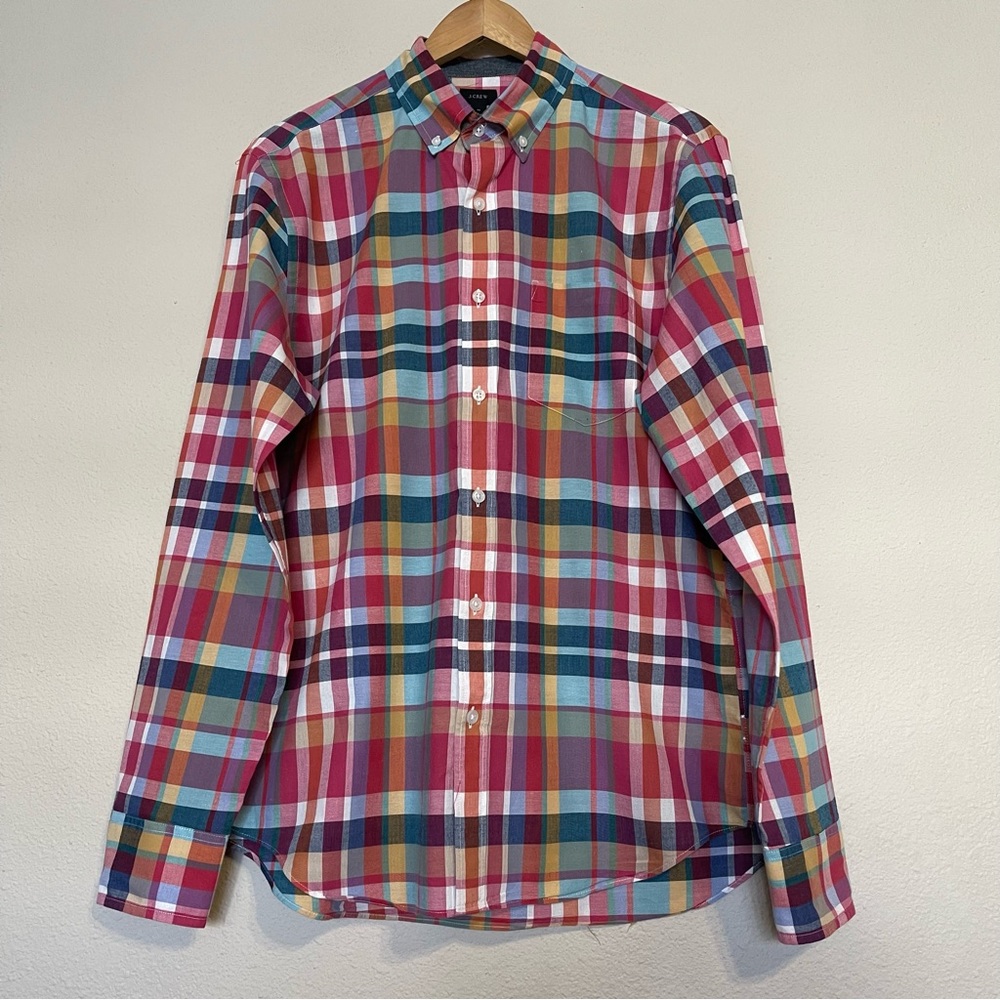 J. Crew Plaid Button Down Shirt